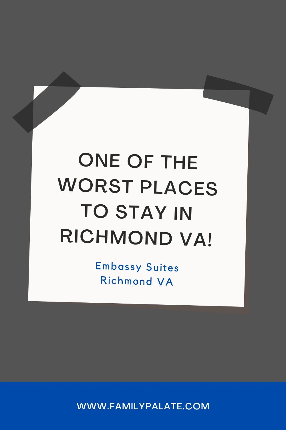 One Of The Worst Places To Stay In Richmond, VA